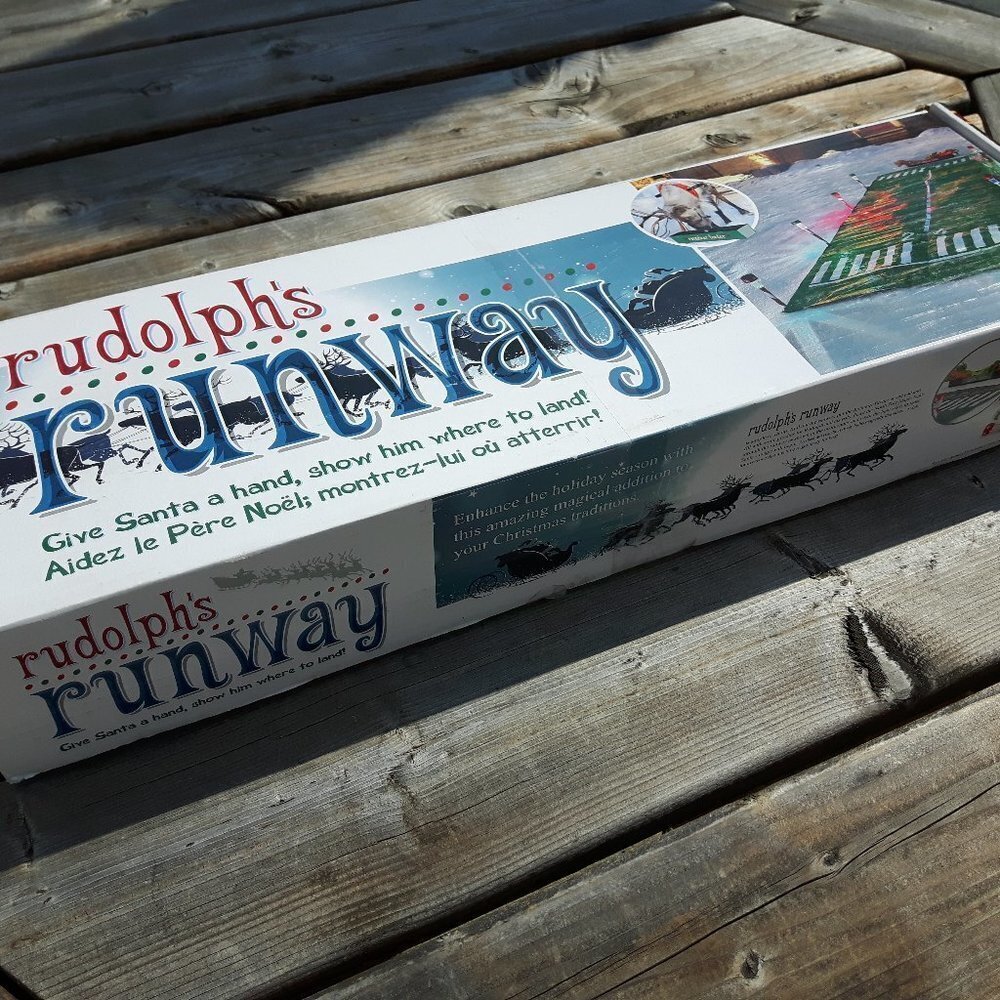 Rudolph's Runway Christmas Decor Outdoor